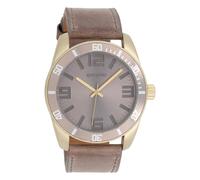 Oozoo Unisex Armbanduhr Vintage Series Analog Leder braun UOC5743A Analoguhr