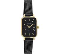 Oozoo Vintage Damen Uhr - Armbanduhr Damen mit 10mm Metallmesharmband - Analog Damenuhr Eckig C20269