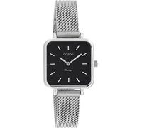 Oozoo Vintage Damen Uhr - Armbanduhr Damen mit 12mm Metallmesharmband - Analog Damenuhr Quadratisch C20262