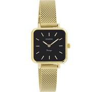 Oozoo Vintage Damen Uhr - Armbanduhr Damen mit 12mm Metallmesharmband - Analog Damenuhr Quadratisch C20264