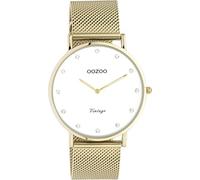 Oozoo Vintage Damen Uhr - Armbanduhr Damen mit 20mm Mesh Armband - Analog Damenuhr in rund C20236