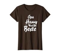 Opa Harry ist der Beste T-Shirt, Damen, Braun, M