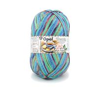 Opal Beauty TeaTime 4-fädige Sockenwolle, 75% Schurwolle/25% Polyamid, mit Edelweiß-Extrakt und Vitamin E, 100g/420m, (11511 Ambiente)