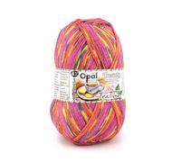 Opal Beauty TeaTime 4-fädige Sockenwolle, 75% Schurwolle/25% Polyamid, mit Edelweiß-Extrakt und Vitamin E, 100g/420m, (11510 Köstlichkeit)