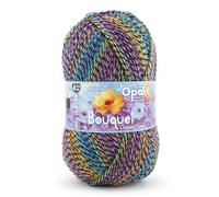 Opal Bouquet Mouliné Sockengarn, 4-fach, 75% Schurwolle Superwash, 25% Polyamid, 425m Lauflänge, 100g Knäuel (11685 Golden Times)