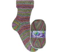 Opal Bouquet Mouliné Sockengarn, 4-fach, 75% Schurwolle Superwash, 25% Polyamid, 425m Lauflänge, 100g Knäuel (11680 Flower of Love)