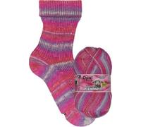 Opal "Feine Merinowolle" 4-fädige superweiche Sockenwolle, 100 g/420 m, 75% Merinowolle, 25% Polyamid, Nadelstärke 2-3, Maschinenwäsche 30°C (11552 kuschelig)