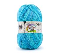 Opal Feine Merinowolle Edition 2, 4-fach Strickgarn, 75% Merinowolle Superwash, 100g Knäuel, 425m Lauflänge, für Socken und Accessoires (11633 weich)