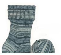 Opal Feine Merinowolle Edition 2, 4-fach Strickgarn, 75% Merinowolle Superwash, 100g Knäuel, 425m Lauflänge, für Socken und Accessoires (11635 luftig)