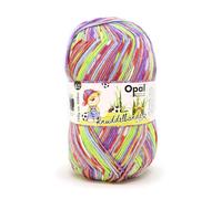 Opal Knuddelbande (420m) 6-fädiges Garn - Wollmischung, zum Stricken warmer Socken mit einzigartigen Farbmustern, 11320, 1 x 150g