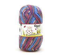 Opal Knuddelbande (420m) 6-fädiges Garn - Wollmischung, zum Stricken warmer Socken mit einzigartigen Farbmustern, 11325, 1 x 150g