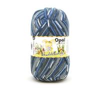 Opal Knuddelbande (420m) 6-fädiges Garn - Wollmischung, zum Stricken warmer Socken mit einzigartigen Farbmustern, 11323, 1 x 150g