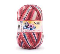 Opal Mitternachtstraum Sockenwolle, 4-fach, 75% Schurwolle Superwash, 25% Polyamid, 100g, 425m Lauflänge, für Strickprojekte, Nadelstärke 2,5-3,0mm (11641 Erster Tanz)