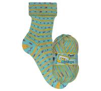 Opal MixTape Strickwolle 4-fach, 75% Schurwolle Superwash, 25% Polyamid, 100g/425m, Maschinenwaschbar (11490 Herzensklänge)