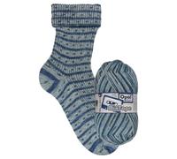 Opal MixTape Strickwolle 4-fach, 75% Schurwolle Superwash, 25% Polyamid, 100g/425m, Maschinenwaschbar (11493 Musikalische Reise)