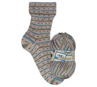 Opal MixTape Strickwolle 4-fach, 75% Schurwolle Superwash, 25% Polyamid, 100g/425m, Maschinenwaschbar (11496 Lieblingsmelodien)
