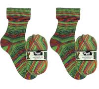 Opal - Opal Nach Hundertwasser Auflage 4052-781 (425m) 4-Lagig Langlebig Socke Garn - 1x100g (Packung mit 2)