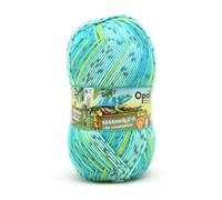 Opal Regenwald 19 (420m) 6-fädiges Garn - Wollmischung, zum Stricken warmer Socken mit einzigartigen Farbmustern, 11347, 1 x 150g