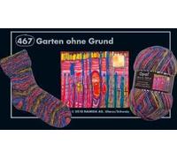 Opal Sockengarn Hundertwasser III - 4 fach 467 Garten ohne Grund