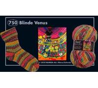 Opal Hundertwasser III Sockenwolle - Farbverlaufsgarn - 3206 - Blinde Venus