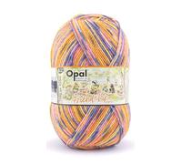 Opal Sockenwolle Friendship, 6-fädig, 150g/420m, 75% Schurwolle/25% Polyamid, Nadelstärke 3-4mm, Waschbar 40° (11565 Lagerfeuerliebe)