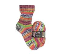 Opal Sockenwolle Hundertwasser Good Morning City | Sockengarn 4-fädig | Strumpfwolle zum Stricken und Häkeln | 100g, 420m (2102)