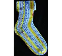 Opal Hundertwasser II Sockenwolle - Farbverlaufsgarn - 805 - Die vier Einsamkeiten