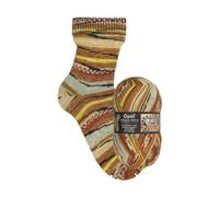 Opal Sockenwolle Hundertwasser | Sockengarn 4-fädig | Strumpfwolle zum Stricken und Häkeln | 100g, 420m (1436)