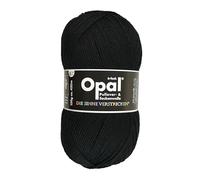 Opal Sockenwolle 150g Uni Tiefschwarz 6-fach (5,69 € pro 100 g)