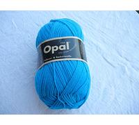 Opal uni 4-fach - 5183 türkis - 100g Sockenwolle