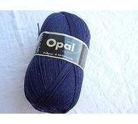 Opal uni 4-fach - 5190 marine - 100g Sockenwolle
