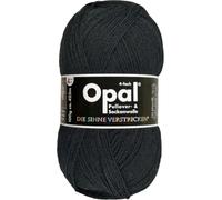 Opal uni 4-fach Sockenwolle 2619 tiefschwarz
