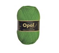 Opal Uni 4-fädig Garn Unicolor 1990 Grasgrün