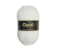 Opal Uni 4-ply Garn Unicolor 2620 Weiß