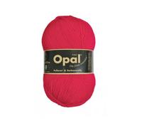 Opal Uni 4-ply Garn Unicolor 5180 Rot