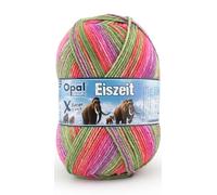 Opal XLarge Eiszeit 8-fach Strickgarn, Sockenwolle, 75% Schurwolle Superwash, 25% Polyamid, 150g, 320m LL, 40°C, für Socken,Mützen, Schals und Pullover (11570 Höhlenmalerei)