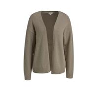 Open Cardigan with oversized shoulders and 1/1 sleeves Blau M