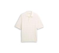 open structure knit polo M
