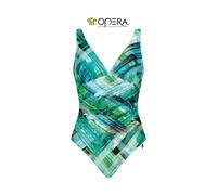 Opera - Damen Badeanzug grün C-Cup Grün, DE 38