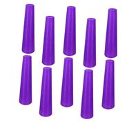 Operitacx 10 Stück Kunststoff Garnspulen Konische Wollwickler Fadenhalter für Stricken Sticken Garnkegel mit Verschleißfestem Design für Effizientes Garnmanagement und Handarbeitsprojekte