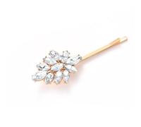 Operitacx 2 Stück Strass Haarspangen aus Legierung mit Funkelnden Kristallsteinen Zarte Haarnadeln für Damen Eleganter Haarschmuck für Alltag und Party