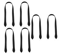 Operitacx 3er-Sets Taschengurt Ersatzgriff Für Damen-Sling-Taschen Leder-handgelenkgurt Tragegurt Zubehör Schwarz 2 Stück * 3