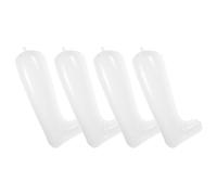 Operitacx Aufblasbare Stiefelhalter aus Dickem Pvc 32cm 2 Paar Verhindern Knicken und Falten Schnelle Anwendung für Hohe Stiefel