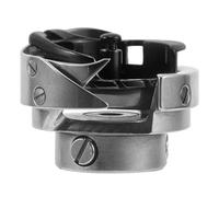 Operitacx Drehgreifer Nähmaschinenteil Metall Spulenkapsel 3,5x3,5cm Schwarz für Flachbett Industrienähmaschine mit Automatischer Fadenabschneidefunktion und Geräuscharmem Betrieb