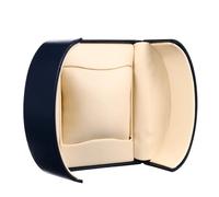Operitacx Elegante Uhrenbox mit Fächern aus PU Material Uhrengehäuse für Damenuhren und Schmuck Aufbewahrungslösung für Reise und Alltag