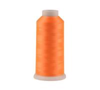 Operitacx Leuchtendes für Nähen und Hervorheben Nähgarn Orange aus Polyester 3000 Yards 150d/2 Glatt von Babybekleidung und Taschen