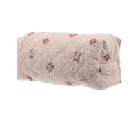 Operitacx Stifteetui Niedliches Federmäppchen mit Großem Fassungsvermögen Stoff Beige für Schreibwaren und Kleine Accessoires für Schüler und Mädchen