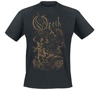 Opeth Demon of The Fall Männer T-Shirt schwarz XXL 100% Baumwolle Band-Merch, Bands