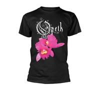 Opeth Orchidee T-Shirt für Herren, Größe L, Schwarz, Schwarz, L