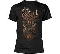 Opeth Tree Nero Bianco Giallo Nero Rosso Uomo Donna Plain White t Shirt 100% Cotone - Nuovo, Color09 T-Shirts & Hemden(X-Large)